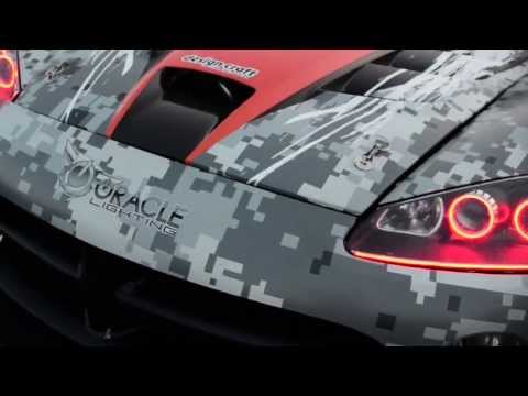 Formula Drift Round #1- Long Beach, CA- ORACLE Lighting Dodge Viper #43 Dean Kearney