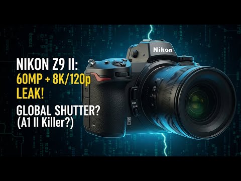 Nikon Z9 II LEAK: 8K/120p, 60MP Stacked Sensor, & The GLOBAL SHUTTER RUMOR!