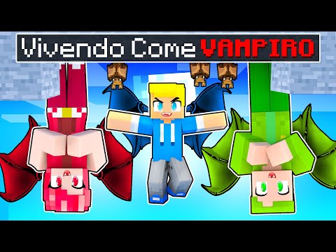 Diventiamo La Famiglia Di VAMPIRI Su Minecraft!