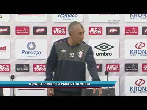 Treinador do Joinville é demitido após derrota contra o CRB