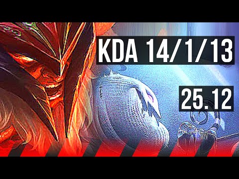 OLAF vs URGOT (TOP) | 14/1/13, Legendary | EUW Master | 25.12