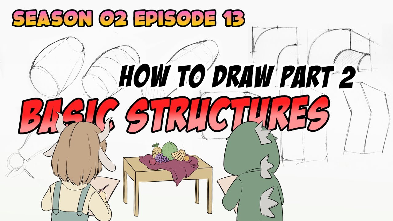 How To Draw Basic Structures PART 2