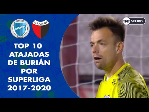 Top 10 atajadas de BURIÁN en Superliga (2017 - 2020)