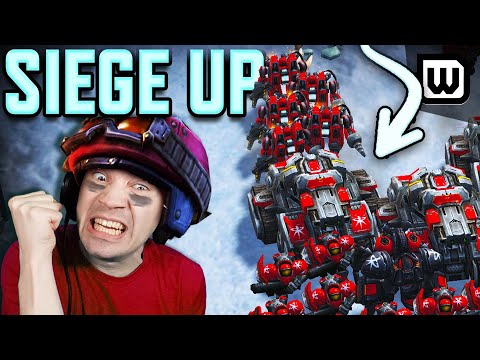 HeroMarine's in your face Tank pushes vs Zoun - StarCraft 2