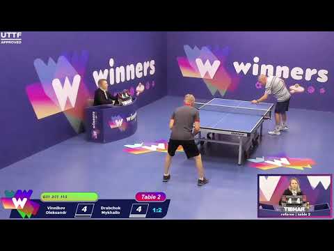 Winners League 13.10.21 Vinnikov Oleksandr - Drabchuk Mykhailo 11:30