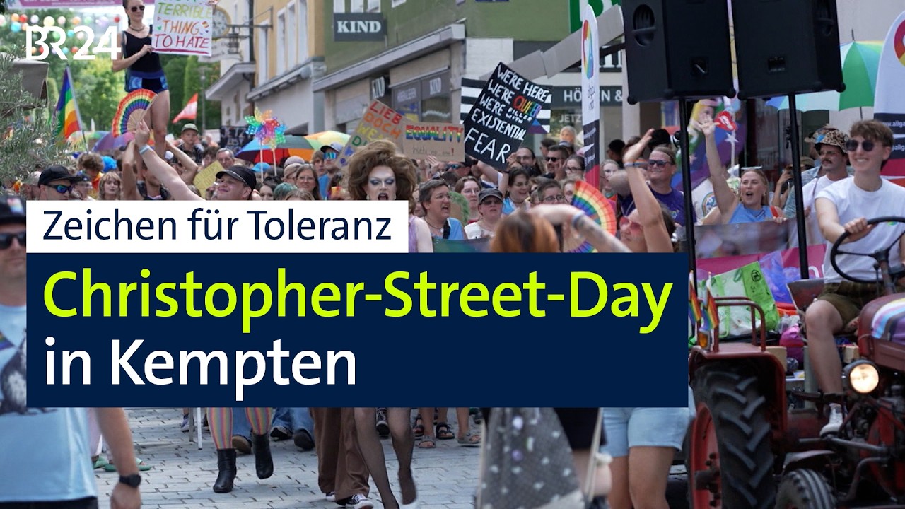 Christopher-Street-Day in Kempten | BR24