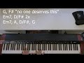 Elliott Smith - Pitseleh piano tutorial