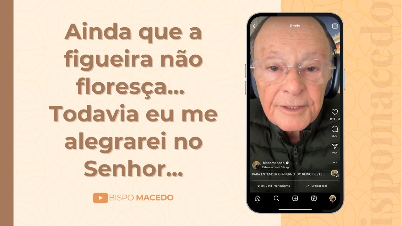Ainda que a figueira não floresça... Todavia eu me alegrarei no Senhor... - Meditação Matinal 01/03