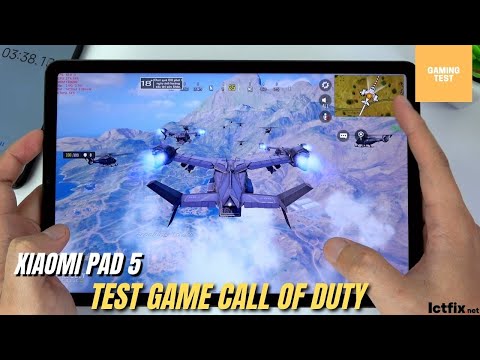 Xiaomi Pad 5 Call of Duty Gaming test | Snapdragon 860, 120Hz Display