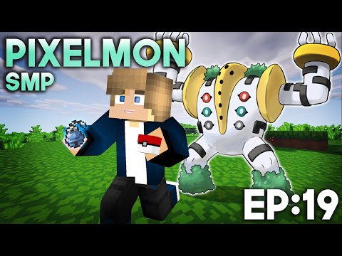Capturing the Legendary Pokémon Regigigas in Pixelmon! Episode: 19