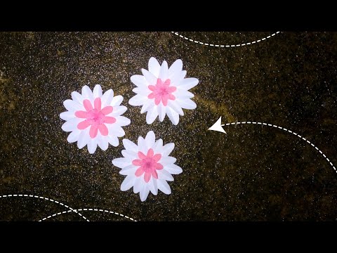 How To Make Paper Flowers Easily🌺 Craft With Umama.