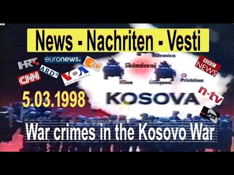 5 mars 1998 - Lajmet e huaj (Historia e Kosoves)