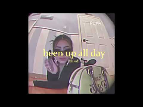 davidgocray - been up all day (lyric video)