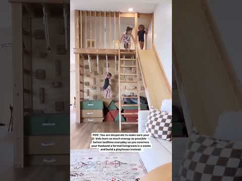 indoor jungle gym ideas for children