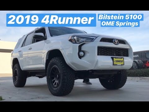 2019 Toyota 4Runner Bilstein OME & Camburg Suspension