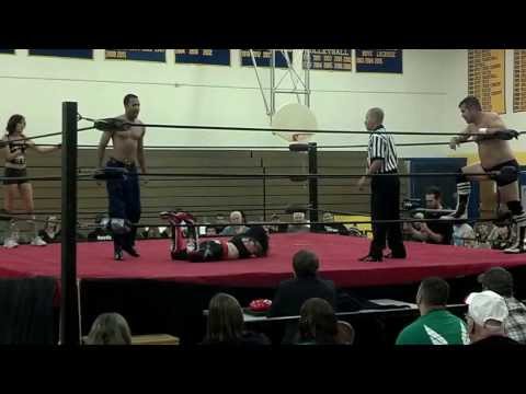 ACW mixed tag team match