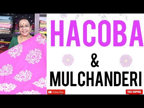 SUNDAY SPECIAL HACOBA / MULCHANDERI/ COTTON/ X' Mas COLLECTIONS/ FREE SHIPPING */ #398