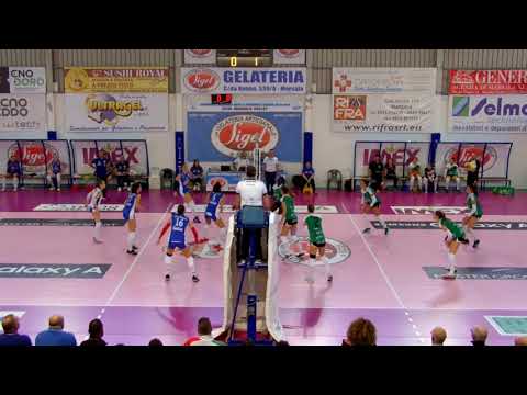 volley; SIGEL MARSALA - SASSUOLO 0-3 (serv. di C. Maggio)