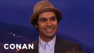 The Cast Of &quot;The Big Bang Theory&quot; Loves To Rag On Kunal Nayyar  - CONAN on TBS