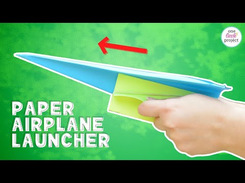 Paper Airplane Launcher | DIY Paper Plane Launcher (2 Easy Ways!)