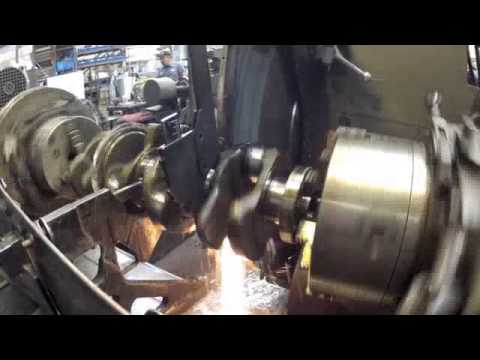 Kenmonth Engine Company - Crankshaft Main Journal Grinding