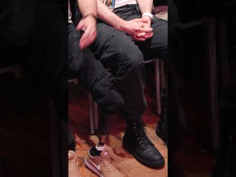 Through-knee amputee #Shorts