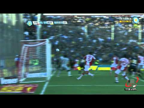 GOL DE CORREA - UNION 1 BOCA 2 - FECHA 4 (25 08 2012)