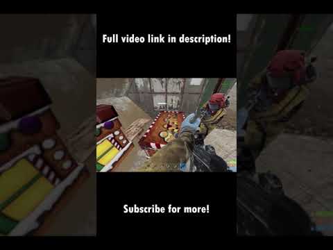 We raided the richest Armoured Bus Stop base on the server - Rust #Shorts