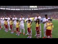 Spain vs Chile World Cup 2014 National Anthems