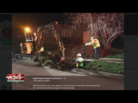 Car crashes into house in Rapid City