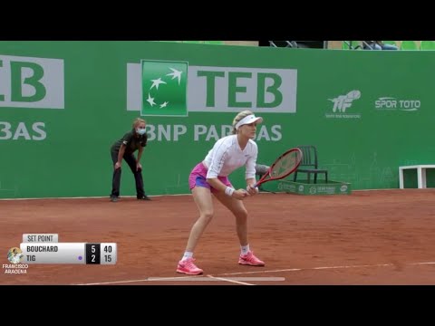 Eugenie Bouchard vs Patricia Maria Tig - WTA Istanbul Final- Extended Highlights