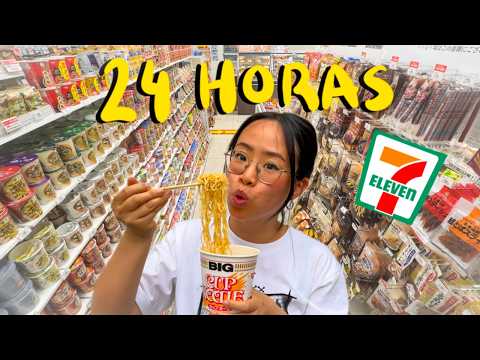 24 HORAS Comiendo en el 7-ELEVEN (Japón)