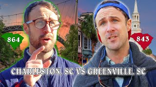 Charleston, SC vs. Greenville, SC