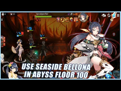 USE SEASIDE BELLONA IN ABYSS 100 | EPIC SEVEN