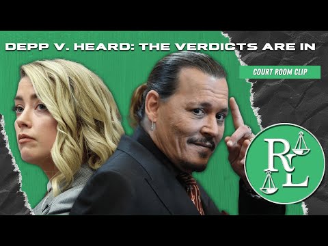 Die Urteile im Prozess Johnny Depp gegen Amber Heard sind da: Johnny Depp GEWINNT! | Reaktionen d...