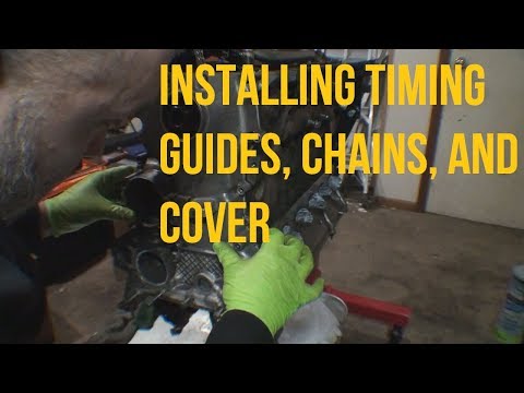 Installing Timing Guides, Chains, and Guides On An M52 Engine