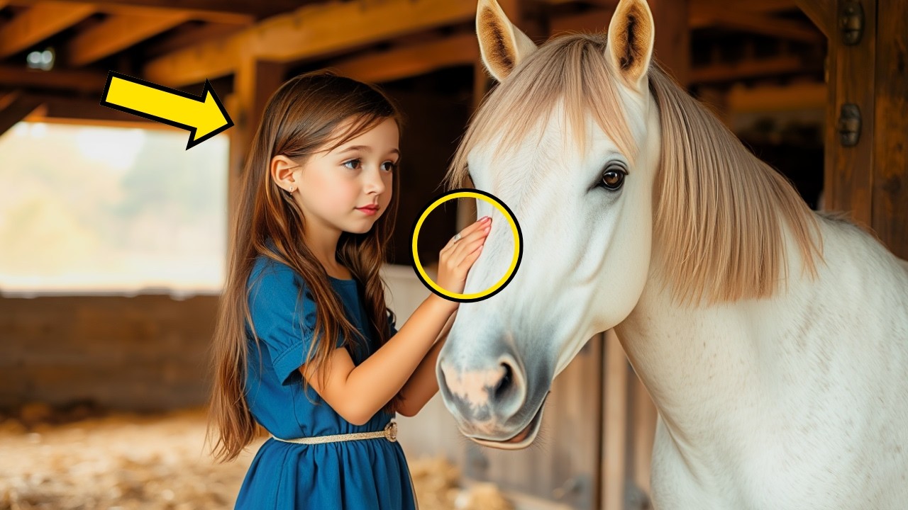 Una NIÑA HUERFANA Encuentra un CABALLO PERDIDO en el Bosque Detrás del ORFANADO y Lo que Hacen es...