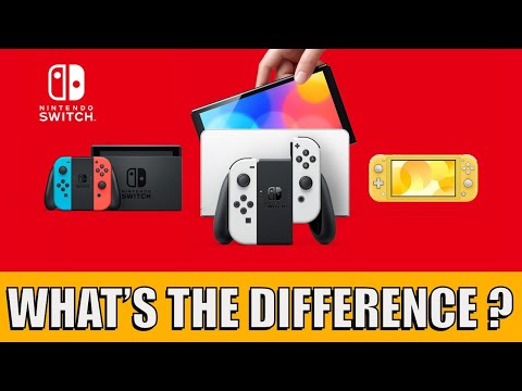 Switch OLED vs. Switch vs. Switch Lite ( What’s The Difference? )