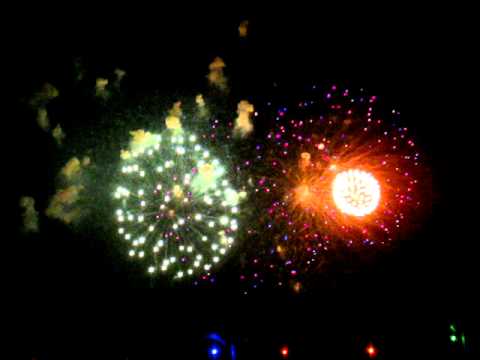 EDC Las Vegas 2012 Steve Angelo & firework show at cosmic meadows HQ Vid/Aud