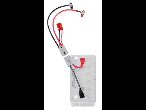 A Sump Pump Battery Backup Solution using Connect-Ease Easy Connection System