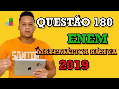 QUESTÃO 180 ENEM 2019 CADERNO AZUL