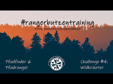 Challenge #4: Wildkräuter (Pfadfinder & Pfadranger) #rangerbutzentraining