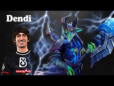 Dendi - Leshrac Midlane | Dota 2 7.28 Gameplay
