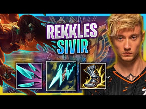 REKKLES PERFECT GAME WITH SIVIR! | FNC Rekkles Plays Sivir ADC vs Ezreal! | Season 2023
