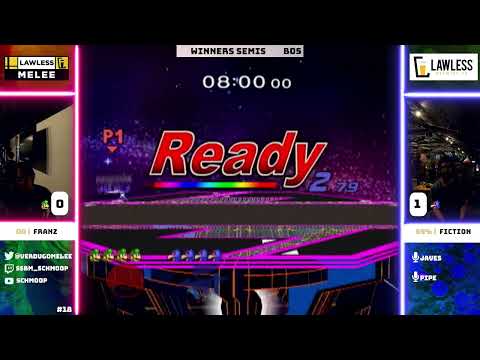LAWLESS MELEE 18 Winners Semifinals - Franz vs Fiction (Falco)
