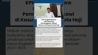 Soal Peluang Jokowi Diperiksa terkait Kasus Korupsi Kuota Haji 2023-2024, KPK Angkat Bicara