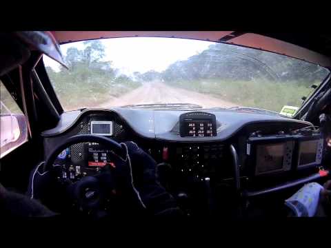 2015 Dakar Robby Gordon Stage 11 Crash