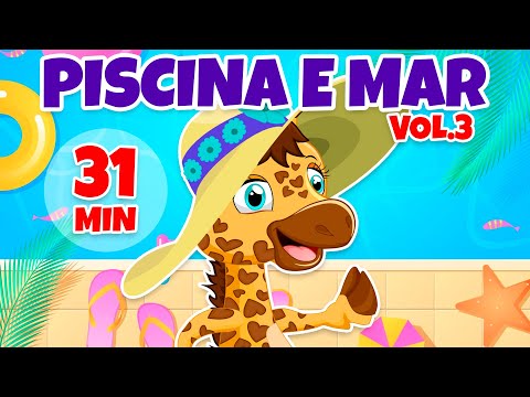Piscina e Mar Vol. 3 - Giramille 31 min | Desenho Animado Musical