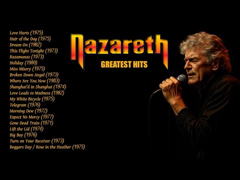 Nazareth – Greatest Hits | The Best Classic Rock Ballads & Hard Rock Anthems 🎸🔥
