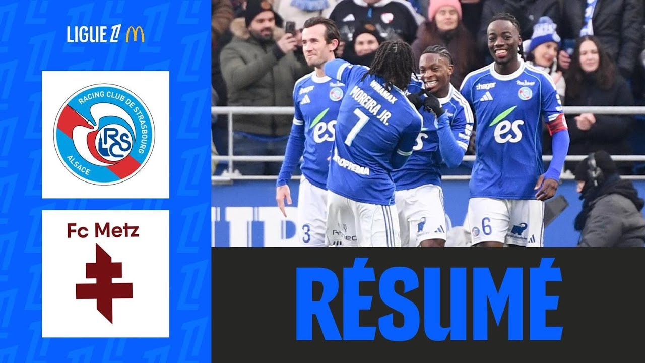 RC Strasbourg vs Metz Highlights